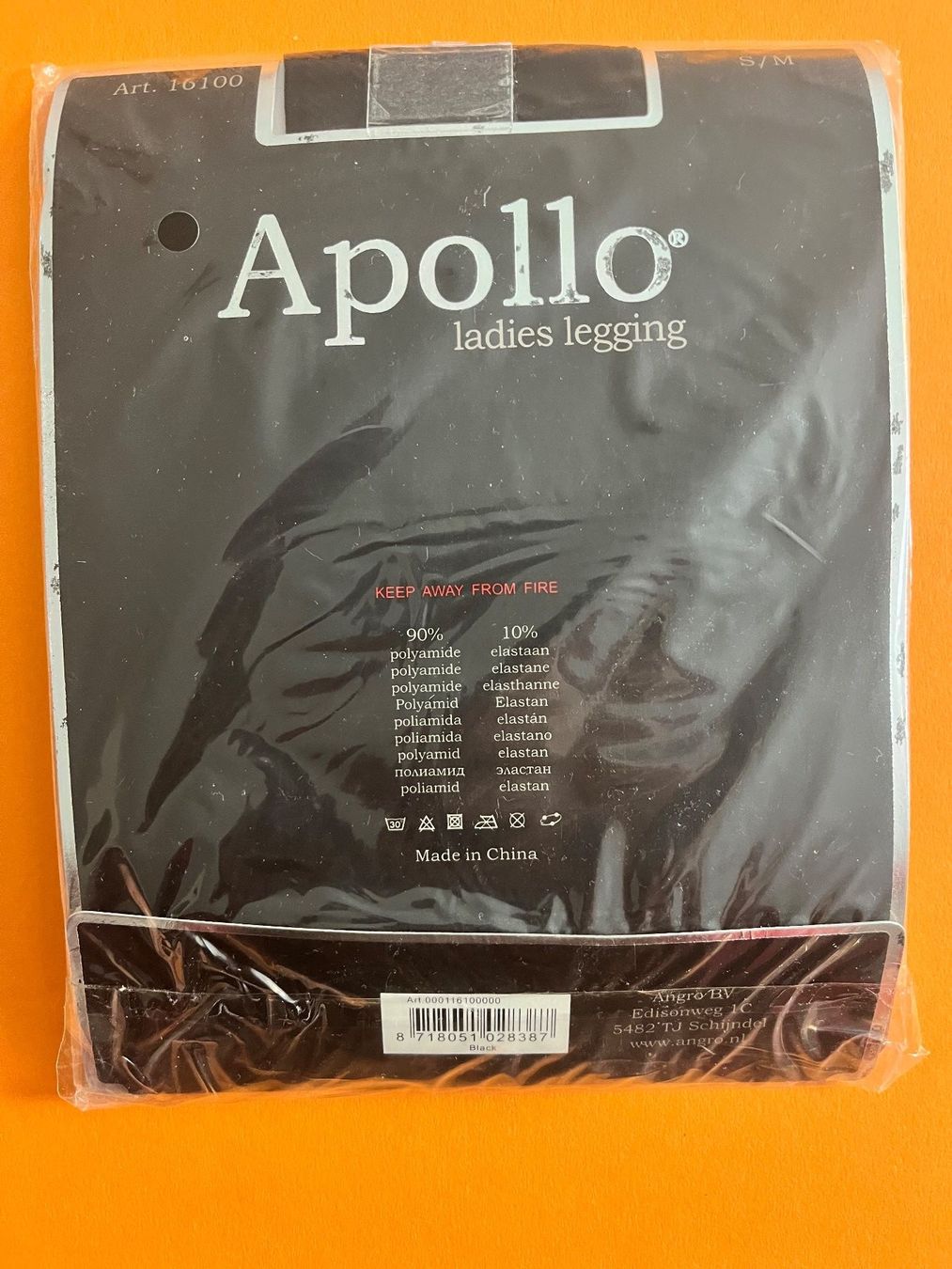 Leggings: Leggings, APOLLO, Grösse S/M, Farbe Schwarz – Neu und originalverpackt aus Rudolfstetten von gst_g7xl 1