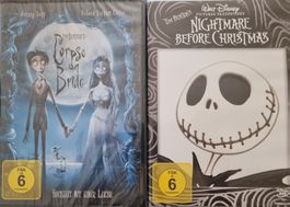 Corpse Bride und Nightmare Before Christmas DVD