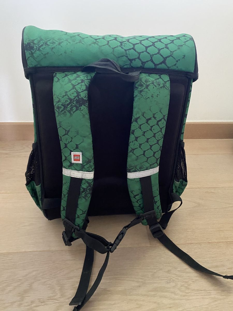 Borse & Zaini: Sac d'école Original Lego Ninjago vert! – Usato da Plan-les-Ouates venduto da jac_8n8y 1