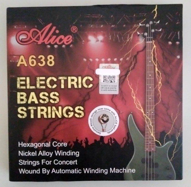 Musikinstrumente: Cordes, Saiten für Bass 4-Strings Medium – Neu und originalverpackt aus Basel von Pickman