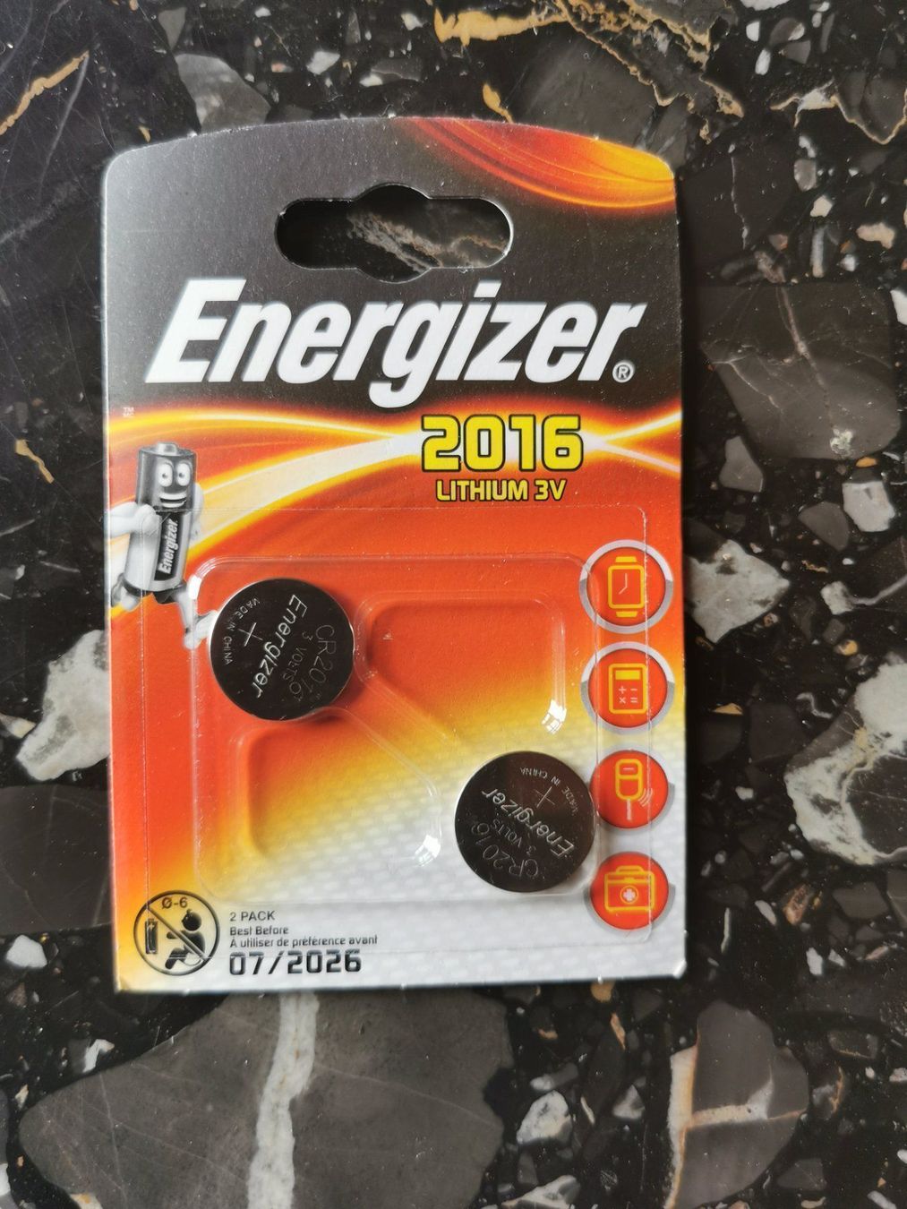 Energizer Caricatori & Batterie: 2 Energizer 2016 Lithium 3V – Nuovo e nell'imballaggio originale da Gebenstorf venduto da monschala