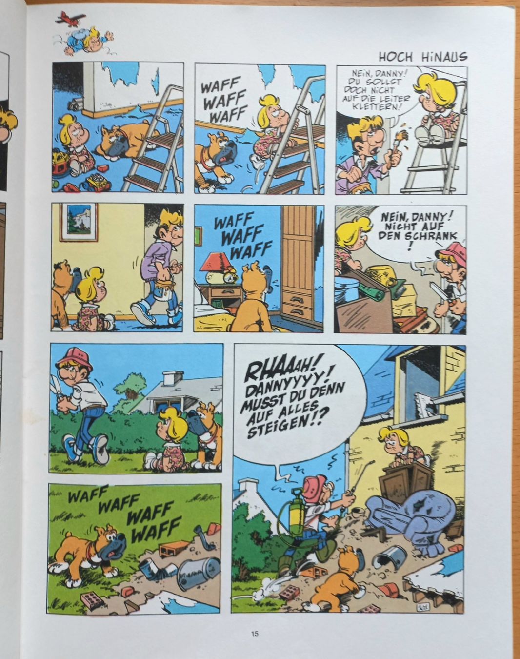 BD: Comic - Danny 3 - Vatis Wonneproppen – D'occasion à Niederuzwil par lubimaja 2
