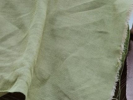 Tessuti: Stoff Leinen  - Baumwolle  mit Gabardine Strucktur – Nuovo e nell'imballaggio originale da geroldswil venduto da Gumball1 1