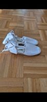 Espadrillas bianche con lacci, taglia 38, usate