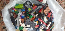 Grand lot de 3kg300 de briques de construction Lego
