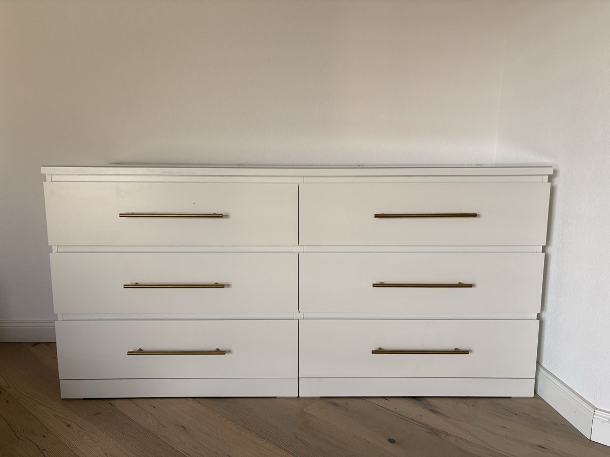 Ikea Cassettiere: IKEA MALM Kommode mit 6 Schubladen weiss – Usato da Sarmenstorf venduto da Bubelis 2