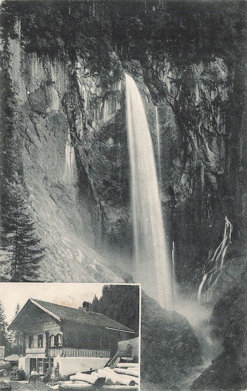 Cartoline postali: Suldtal pochtenfall und restaurant – Usato da Biasca venduto da Blenio71