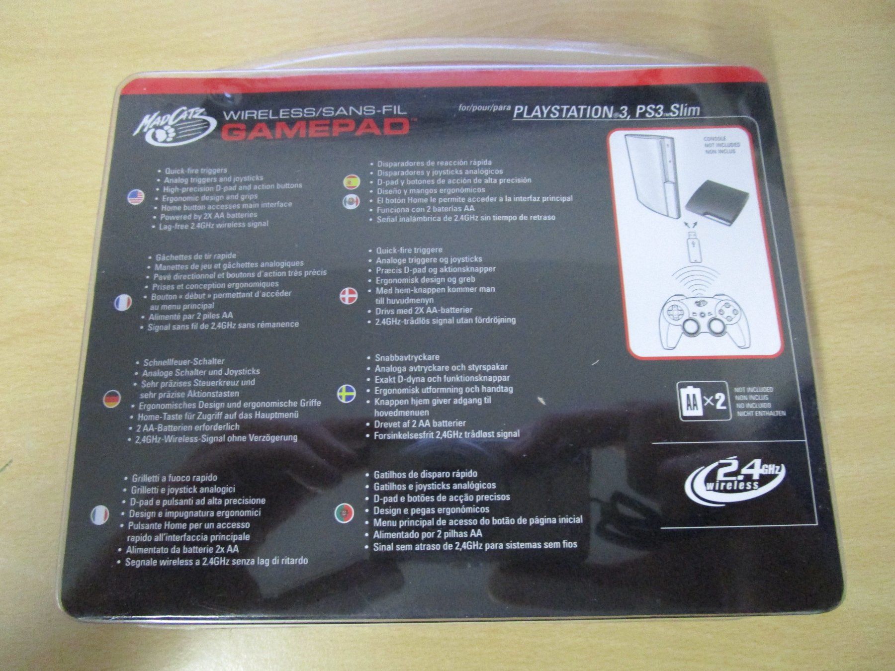 Controller: Playstation 3 Wireless Gamepad Conroller MadCatz Neuware – Neu und originalverpackt aus Goldau von agestuffer 1