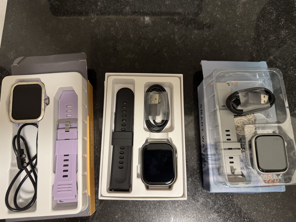 Smartwatch: Smart Watch 3 Stück – Neuf (Voir description) à Jona par Sweet01 1
