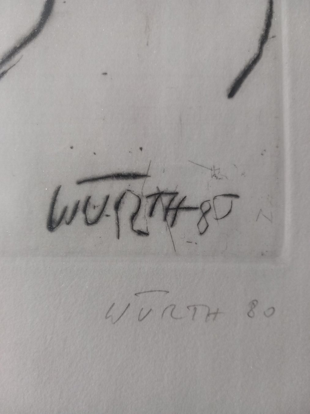 Dipinti: Schafe  sig.Würth Nr.11/25 – Usato da Urnäsch venduto da Hua-Hin 3