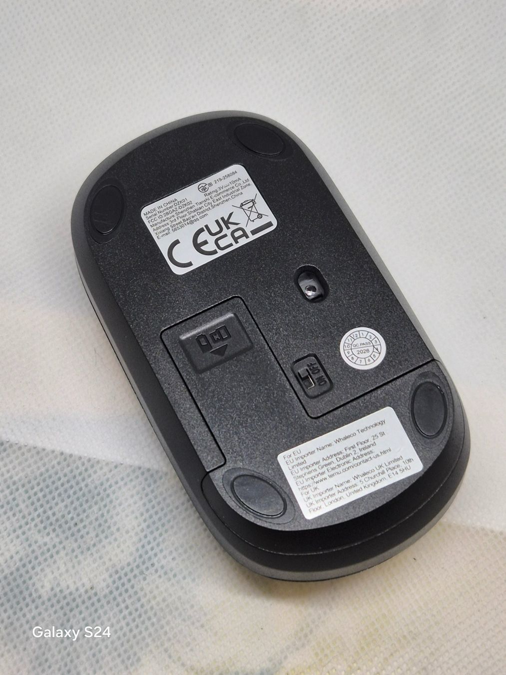 Mouse: Neue BalanceFit Graue Kabellose Maus – Nuovo e nell'imballaggio originale da Losone venduto da bal_gfp6 5