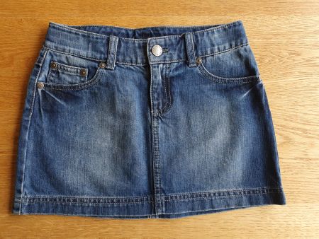 Benetton Jeans Rock Gr. 130