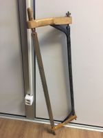 Säge aus Holz und Metall ! antik!