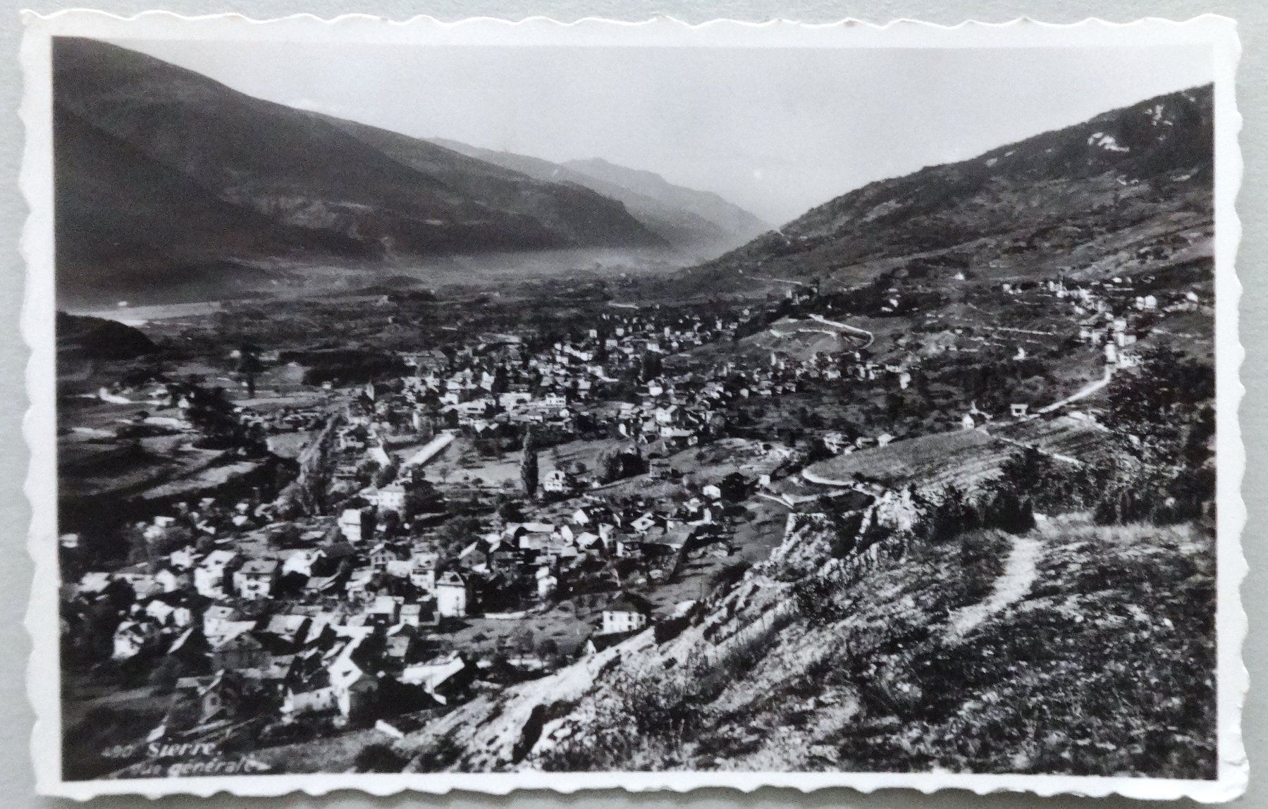 Cartoline postali: Sierre, vue générale – Usato da Fétigny venduto da Billy2miny