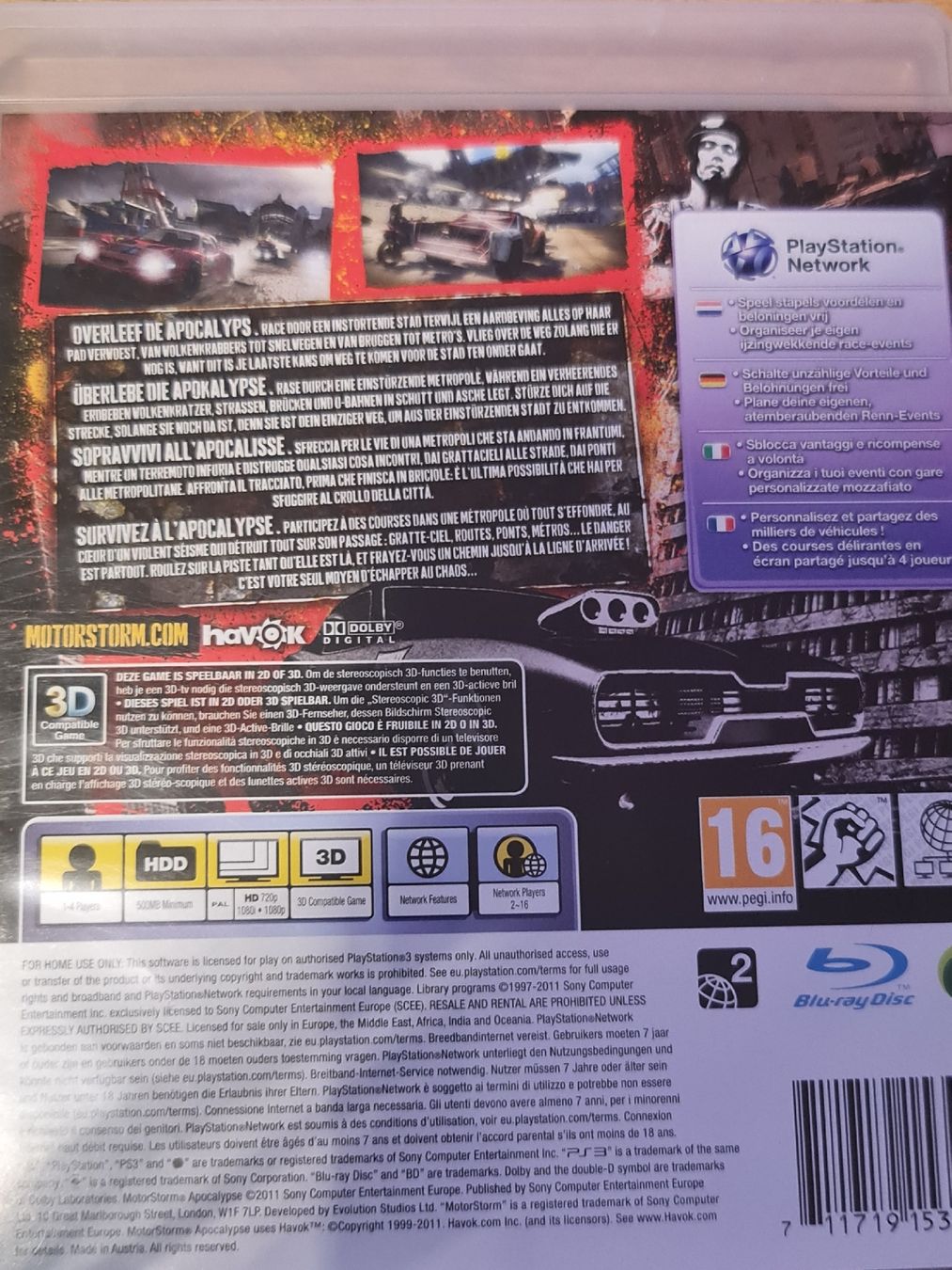 Sony Giochi: Motorstorm Apocalypse PS3 – Usato da Basel venduto da saul.goodman 1