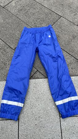 Regenhose 46 NORD Grösse 140 blau mit Reflektoren