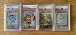 Pokemon Glaceon Eevee Vaporeon Leafeon PSA 10