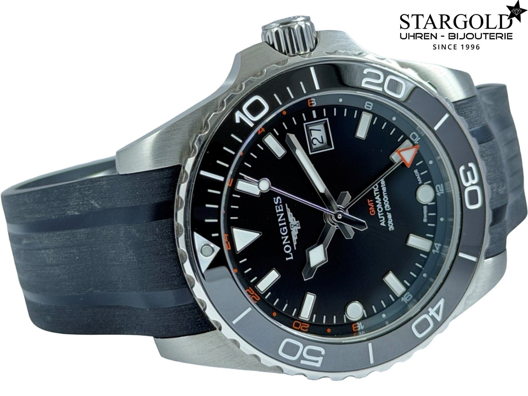 Longines Uhren: Longines HydroConquest GMT 41mm - L3.790.4.56.9 – Gebraucht aus Zürich von Stargold-Uhren 5