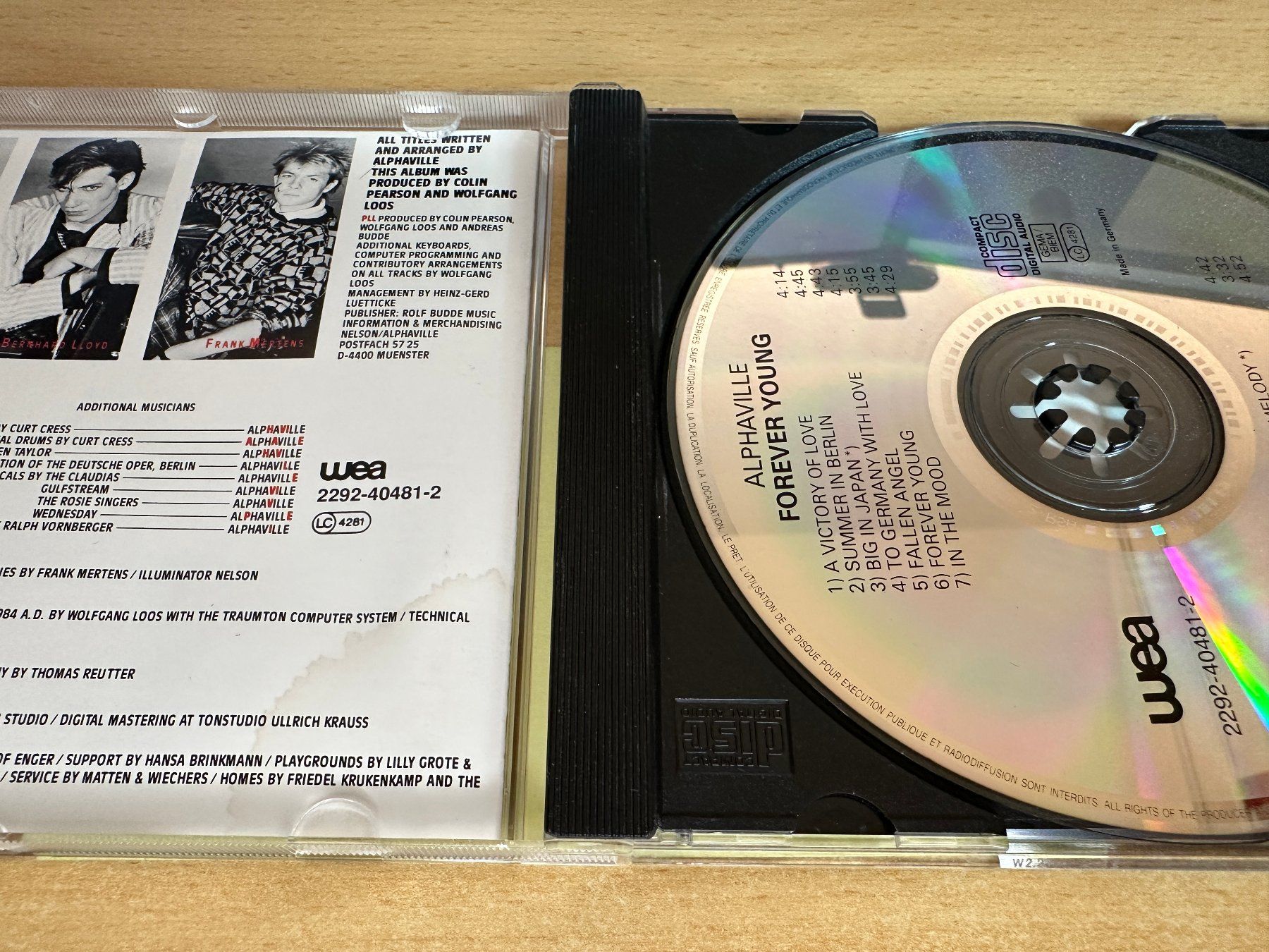 CDs: S7 Alphaville – Forever Young – Gebraucht aus Rikon im Tösstal von Alpenmutz 2
