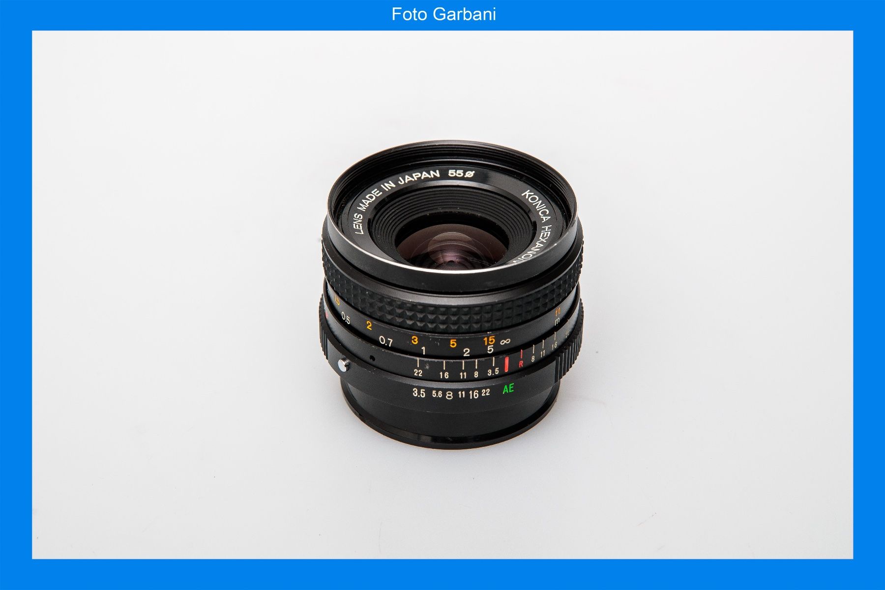 Konica Obiettivi: Konica Hexanon 28mm f3.5 – Usato da Muralto venduto da FotoGarbani