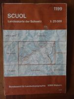 Landeskarte der SChweiz:  Scuol
