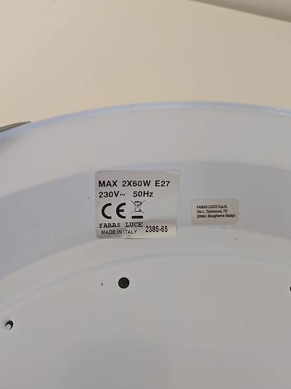 Lampadari & plafoniere: Deckenleuchte Fabas Luce Fox 40cm aus satiniertem Glas – Nuovo (secondo la descrizione) da Minusio venduto da hiryu 5
