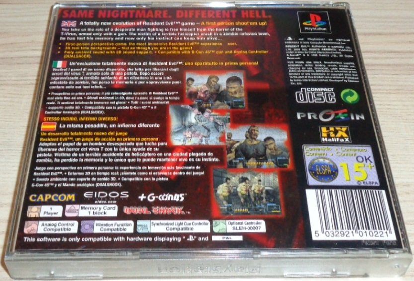 Capcom Giochi: Resident Evil: Survivor (PS1) – Usato da Thun venduto da Gameparadise 1