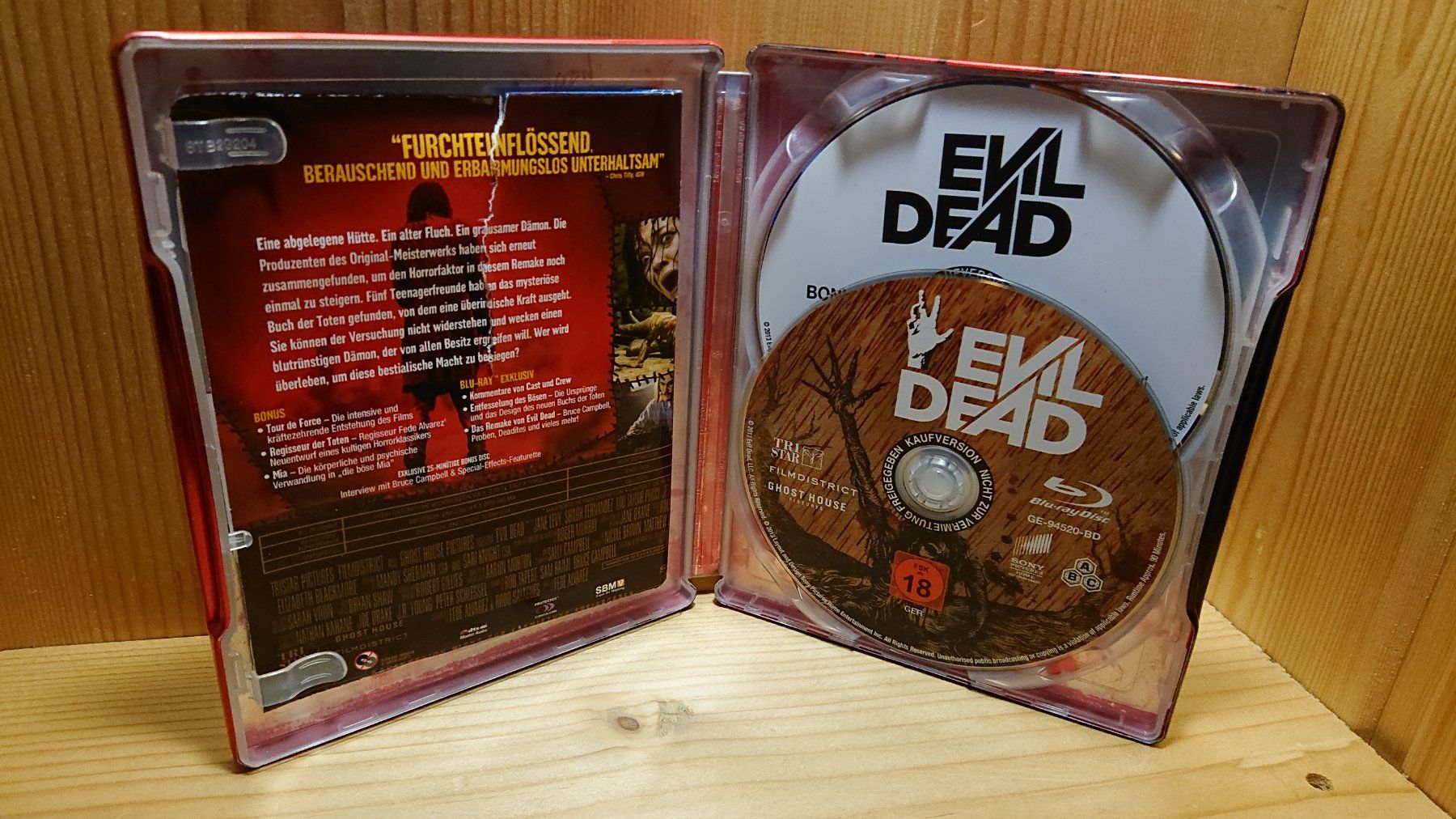 Alle DVDs: EVIL DEAD Blu-Ray Steelbook – Gebraucht aus Wilderswil von Exebub 4