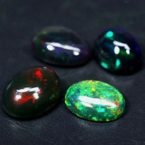 Edelsteine: Natural Ethiopian Black Opal #E4 – Neu (gemäss Beschreibung) aus Laupersdorf von J69T