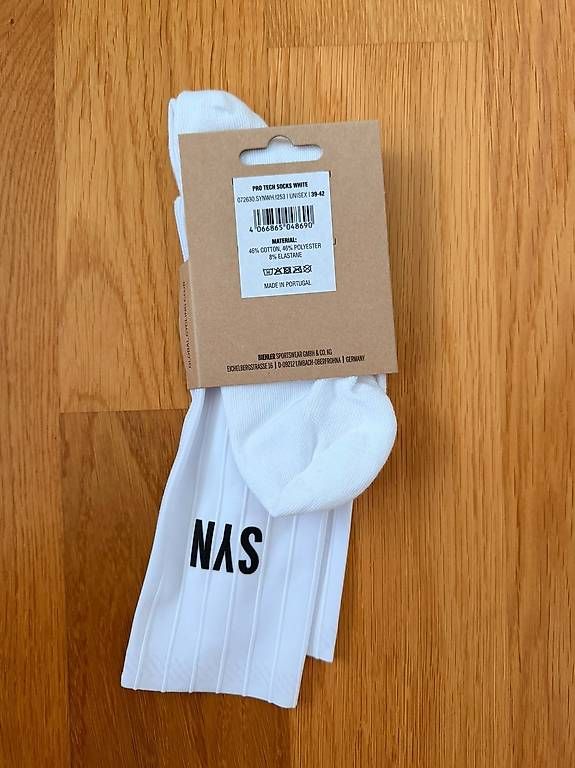 Calze: NEU!! SYN PRO TECH SOCKS WHITE - Grösse 39-42 – Nuovo e nell'imballaggio originale da Riehen venduto da MichusVZ 1