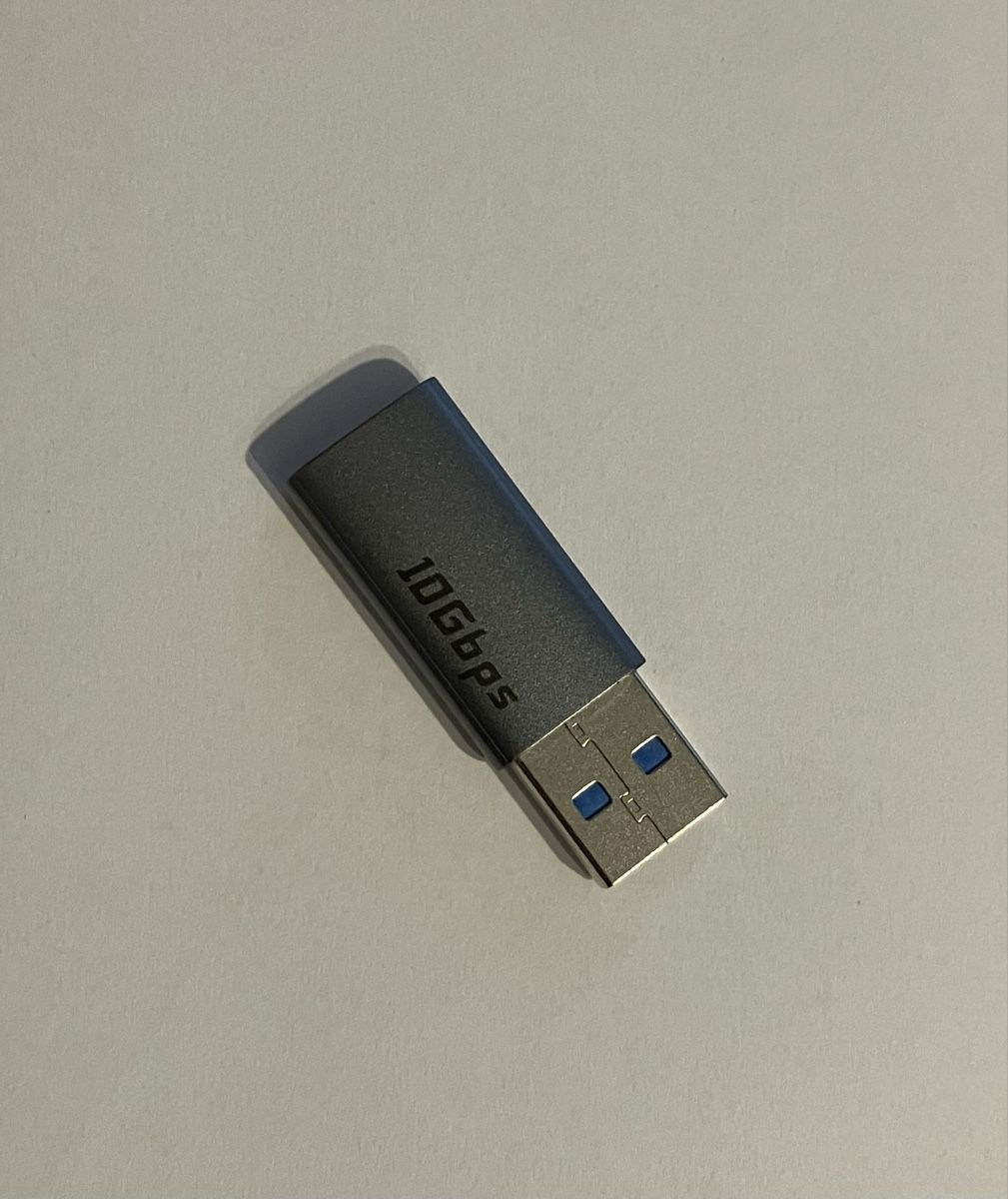 Unità & Adattatore: USB Adapter A - C / 10 Gpbs – Nuovo e nell'imballaggio originale da lyssach venduto da Fisch40