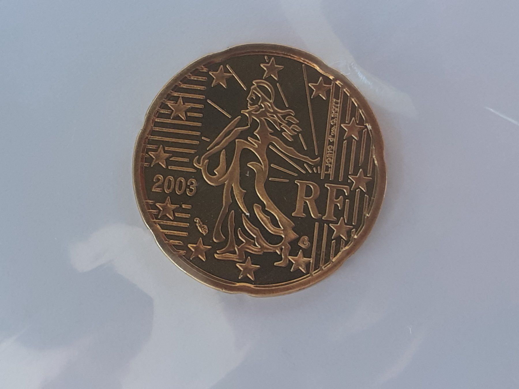 Tutti le monete: 20 Cent 2003 PP aus Frankreich – Nuovo (secondo la descrizione) da Pravidondaz venduto da LVtik 1