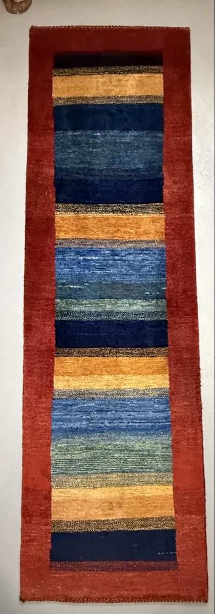 Gabbeh Tapis: Wunderschöner Farbenfroher Teppich( GABBEH)274x84.cm – D'occasion à Büron par Filadefia-888