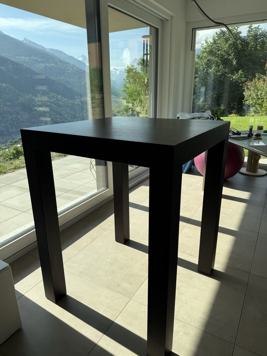 Set di tavolo e panche: Ensemble table haute et 2 tabourets de bar design moderne 45 – Usato da Vex venduto da PhilCornerCH 6