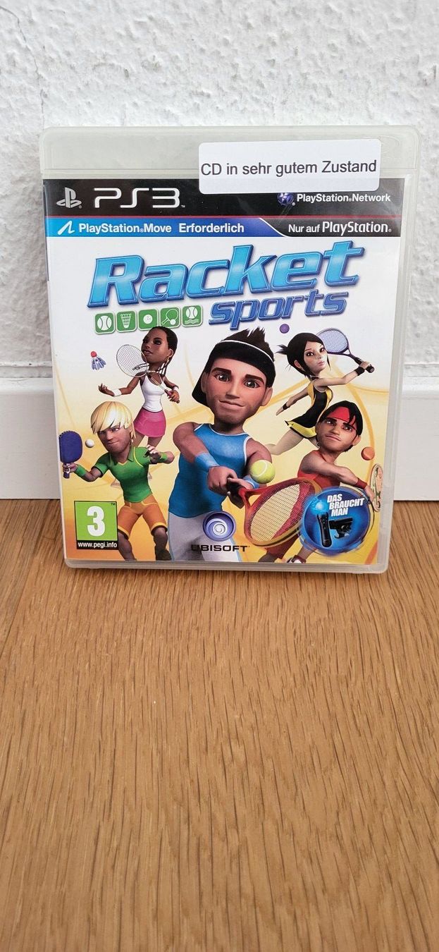 Sony Giochi: PS 3 - Racket Sports – Usato da Münsingen venduto da DigitaleSpielecke