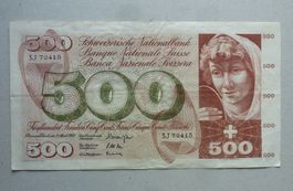 Schweiz ++ 500.- Franken 1964