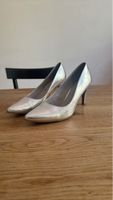 Elegante Damenschuhe Silber Gr. 38 - Festlich & Frisch
