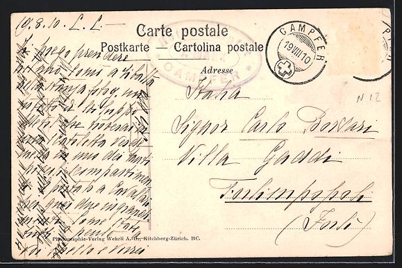 Cartes postales: AK Sils, Baseglia und die Maloja Post – D'occasion à Berlin par bartko-reher 1