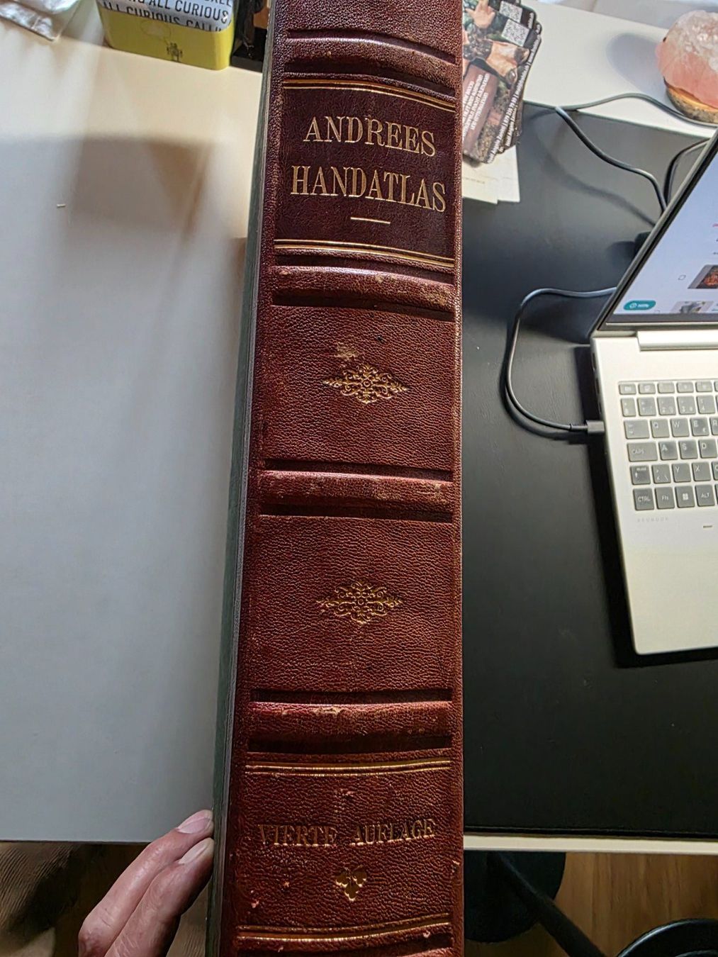 Libri: Andrees Handatlas vierte Auflage 1899 - A. Scobel – Usato da Walterswil BE venduto da Lonitti 2