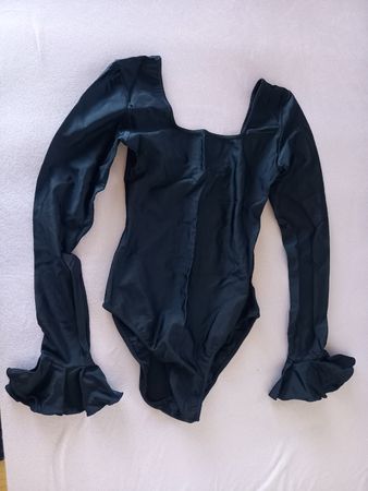 Body, schwarz, elastisch