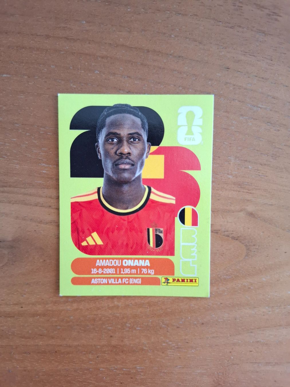 Panini Sammelbilder & Trading cards: Panini FIFA 2026 BEL 10 – Gebraucht aus Steffisburg von Blacktiger84