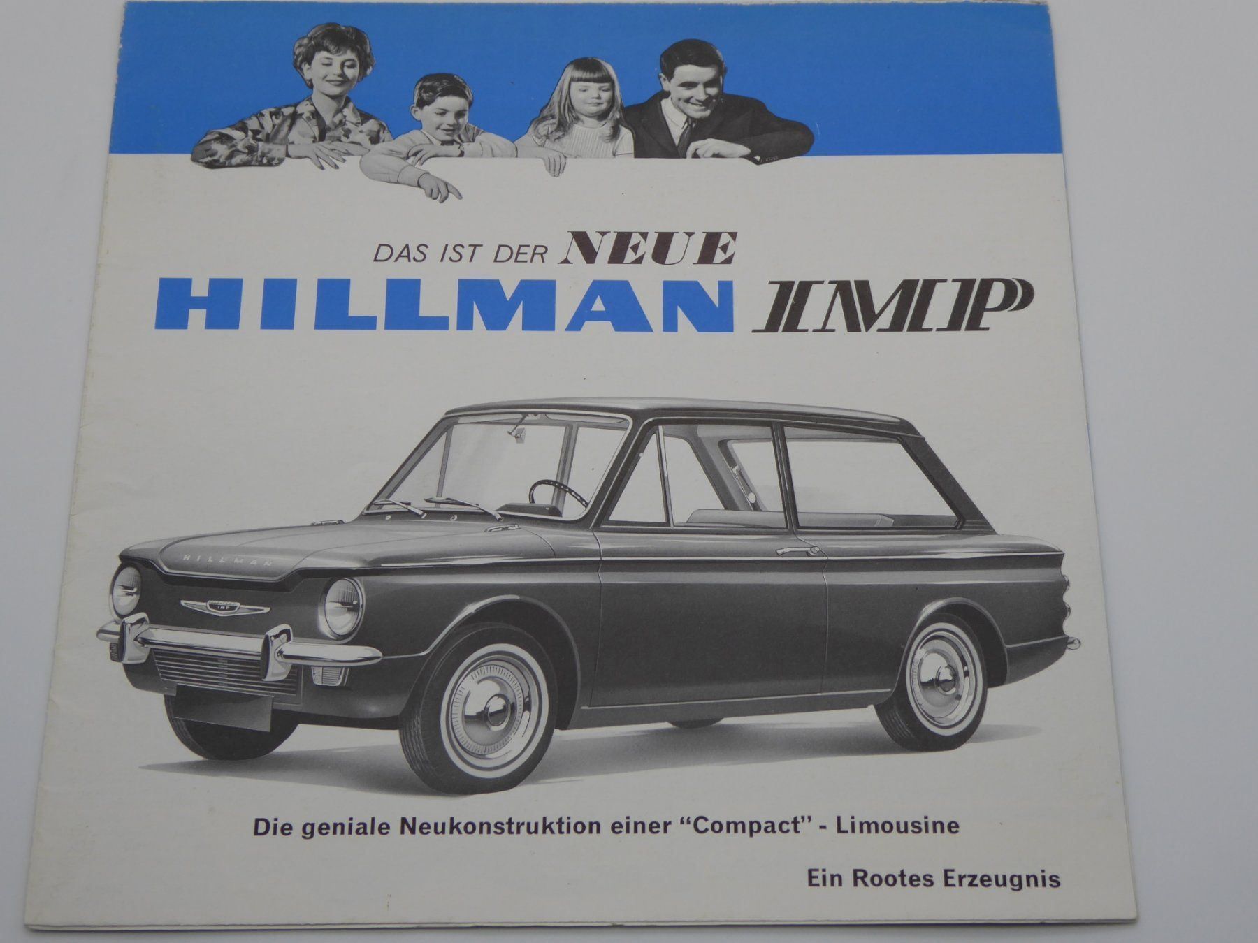 Documenti: Hillman Imp. Faltprospekt 1963 – Usato da Safenwil venduto da efclassics