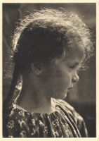 Rudolf Pestalozzi urseli tête de fillette G