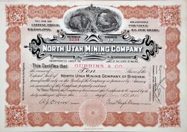 North Utah Mining Company of Bingham - 1906