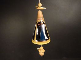 Glocke für Weihnachten mit Engel aus Terrakotta
