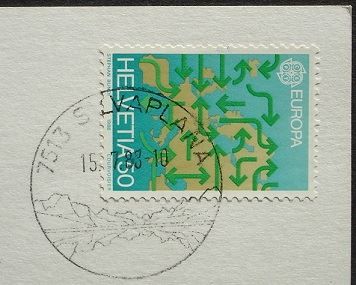 Cartoline postali: SILVAPLANA SURLEJ – Usato da Jona venduto da philajona 1