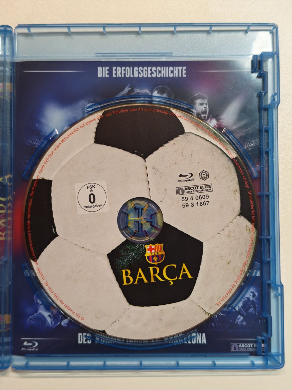 Tutti i DVDs: Barca - Der Traum vom perfekten Spiel – Usato da Liestal venduto da Kratzilla 2