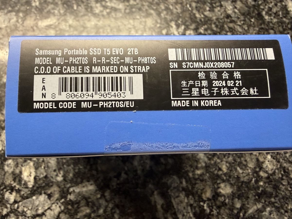 Samsung USB Sticks: Samsung T5 EVO – Neu und originalverpackt aus Embrach von mar_m9rq 1