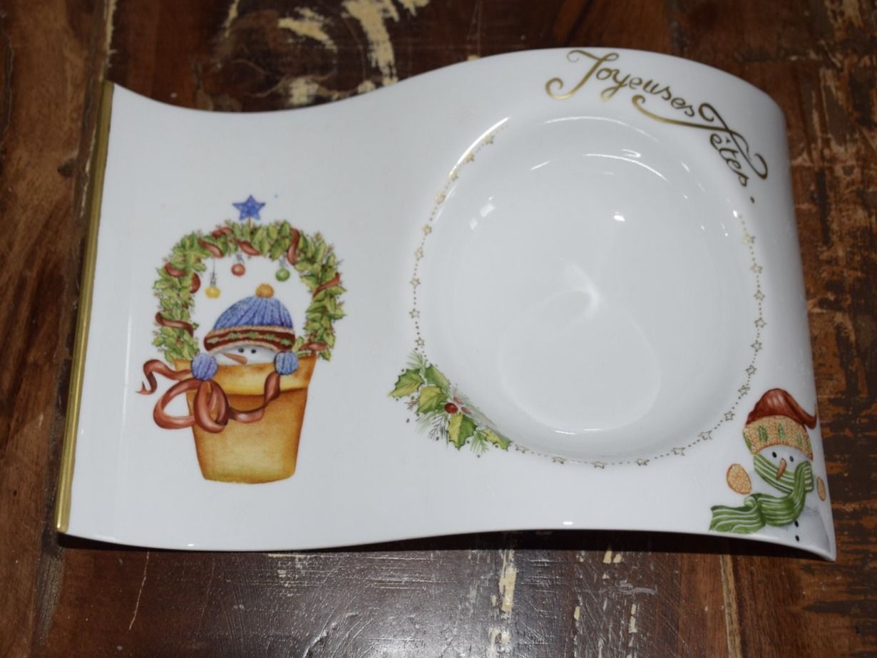 Piatti: Assiette décoration / Apéro " Joyeuses fêtes" – Usato da Wetzikon ZH venduto da Wetzicardo25
