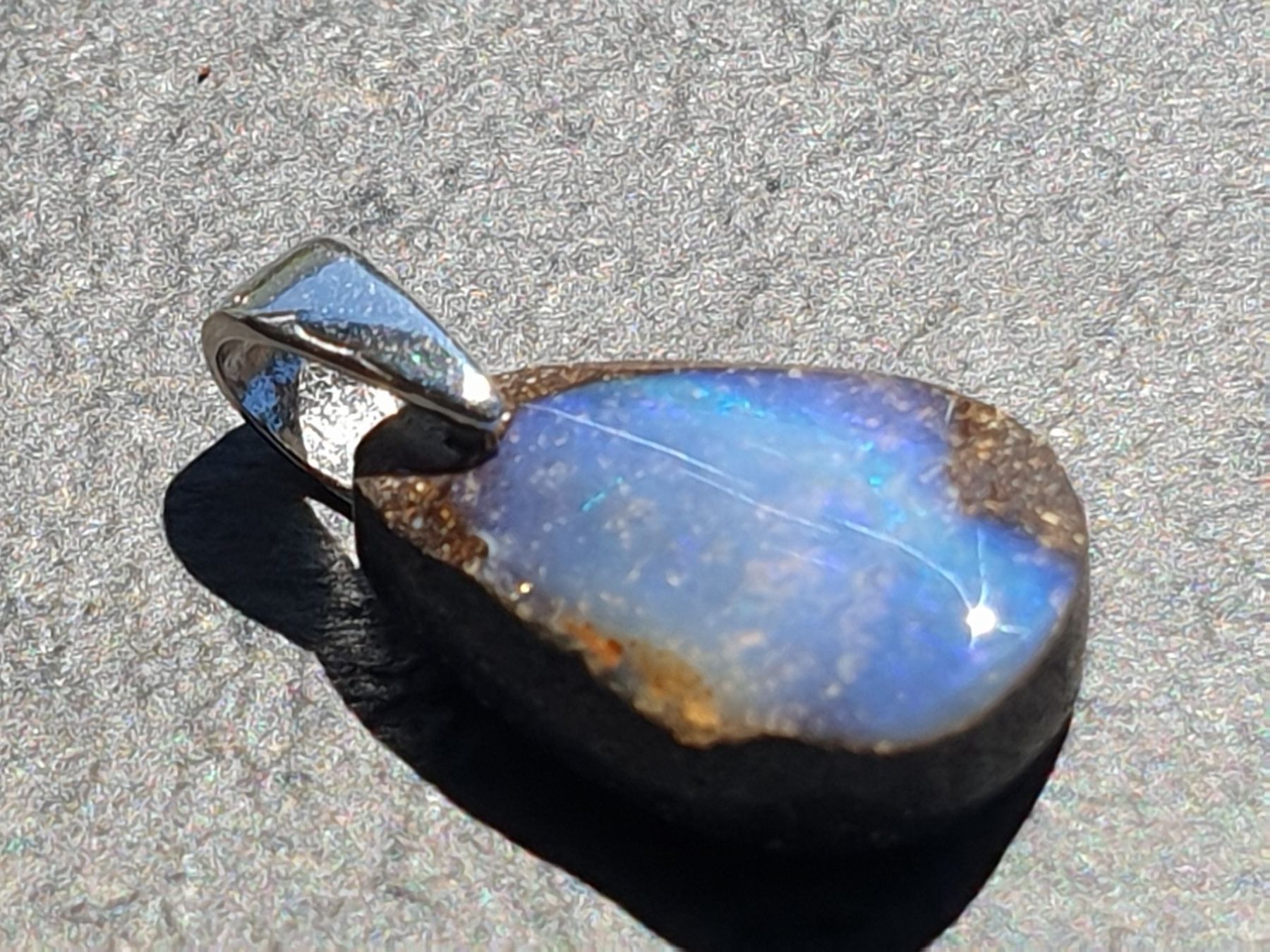 Ciondoli: Anhänger Boulder Opal. – Nuovo (secondo la descrizione) da Niederbüren venduto da Raphael014 4